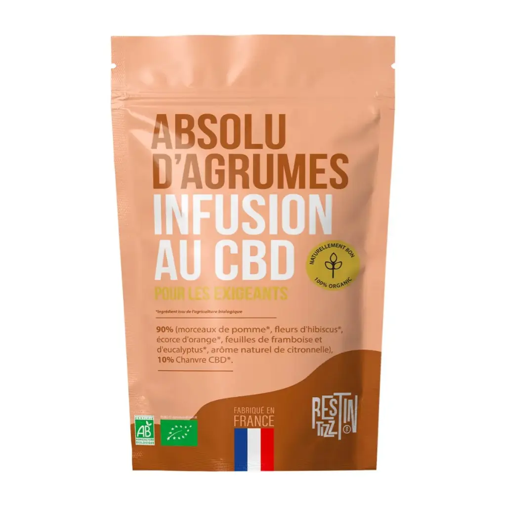 Infusion Bio au CBD - Absolu d'Agrumes 50g