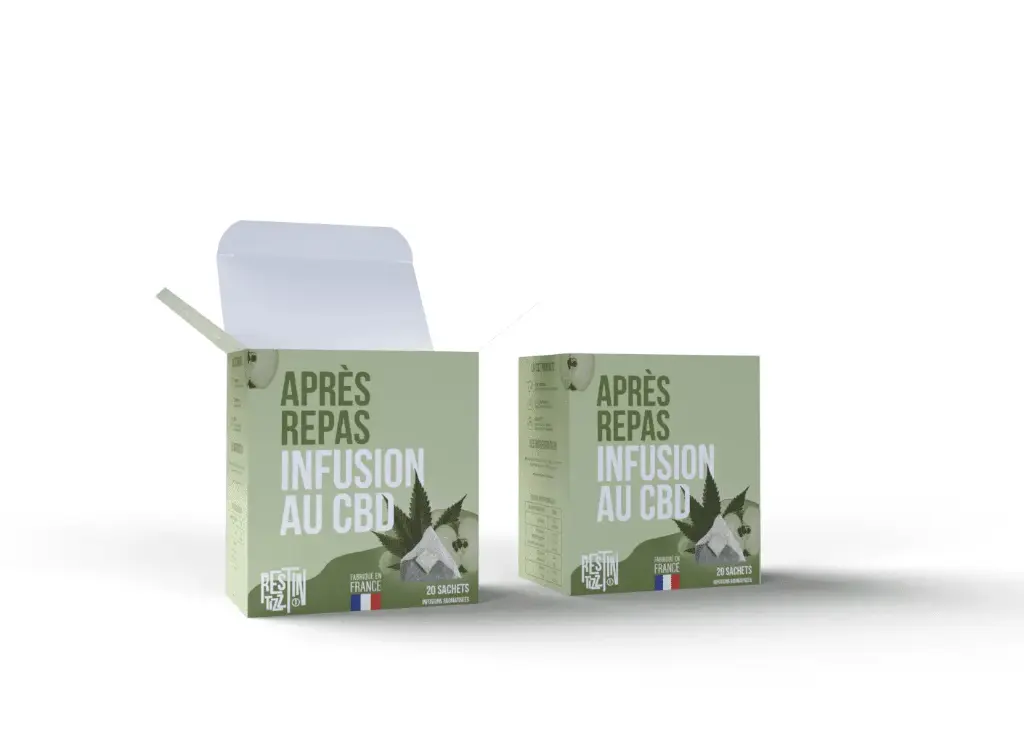 Infusettes Bio au CBD - Après Repas (20 sachets)