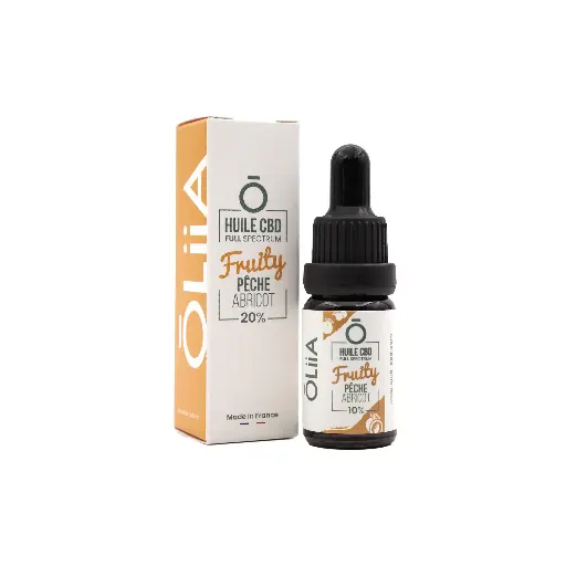 Peach & Apricot CBD Oil - 10 ml - Full Spectrum