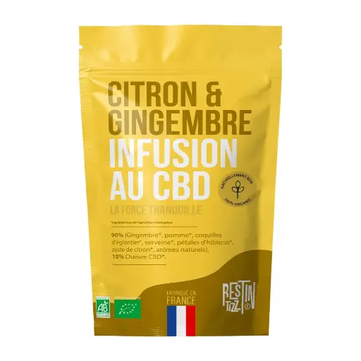 Organic CBD Infusion - Lemon Ginger 50g