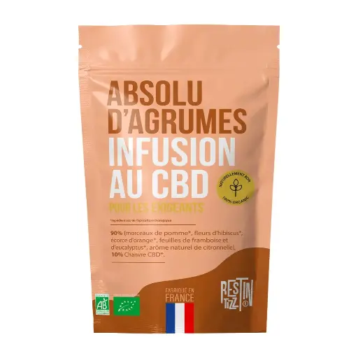 Infusion Bio au CBD - Absolu d'Agrumes 50g