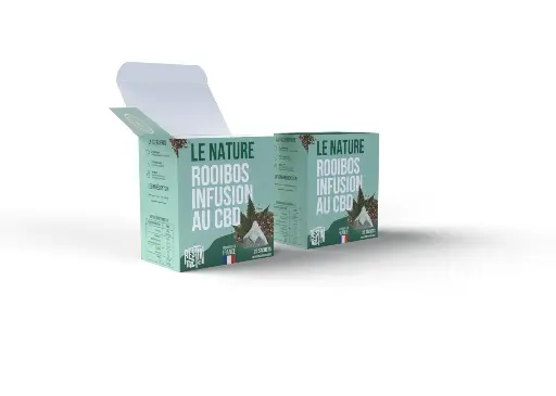Organic CBD Tea Bags - Rooibos Le Nature (20 bags)