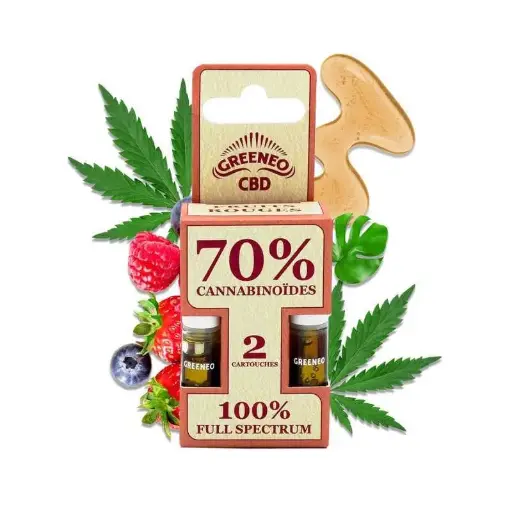 CBD Red Fruits Refills 70% x 2